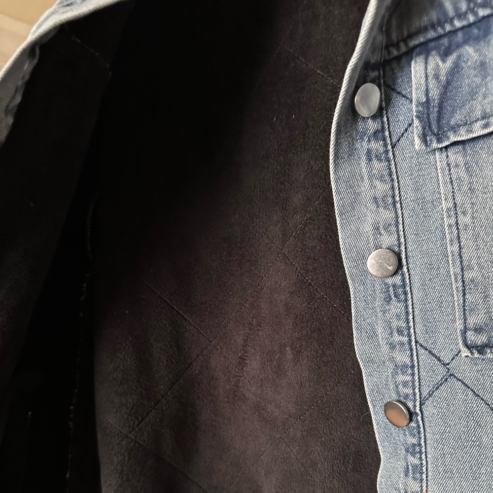 Quilted Denim Jacket - Picture 2 of 3